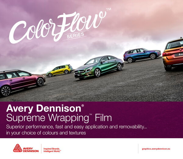 AVERY DENNISON® LAUNCHES NEW SUPREME WRAPPING™ FILMS AT ISA SIGN EXPO